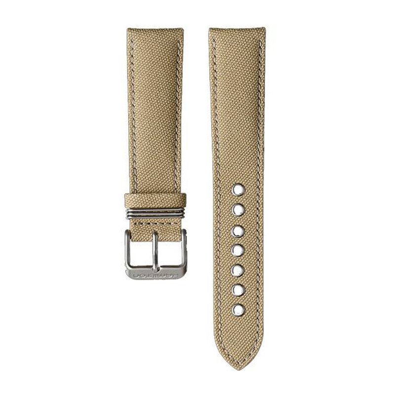 Bracelet de montre Khaki Field Cuir Beige 20mm H694694100 - Hamilton