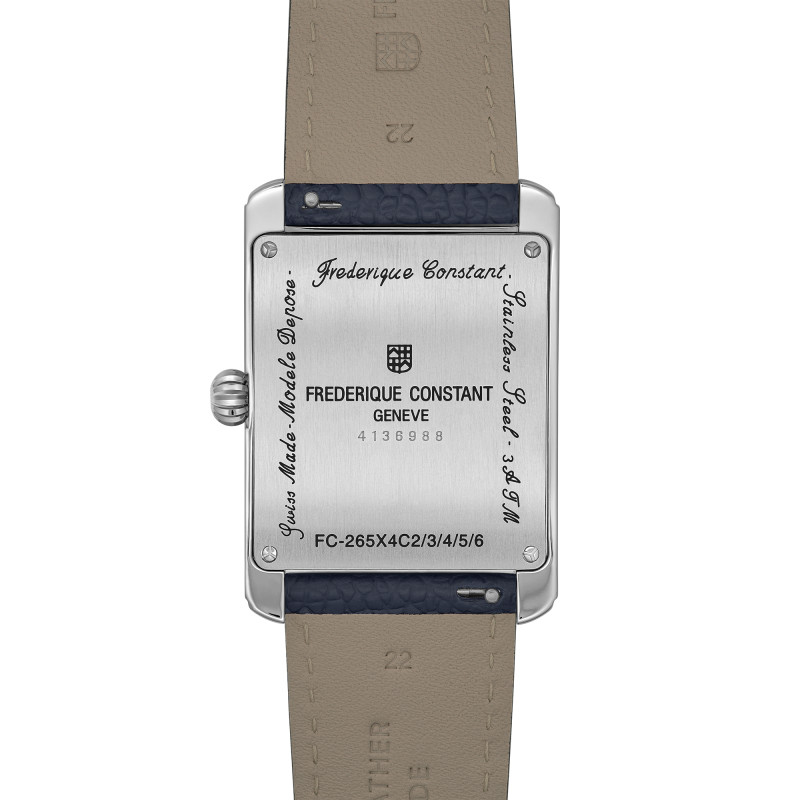 Montre Classics Carrée Calendar Moonphase FC-265N4C6 - Frédérique Constant