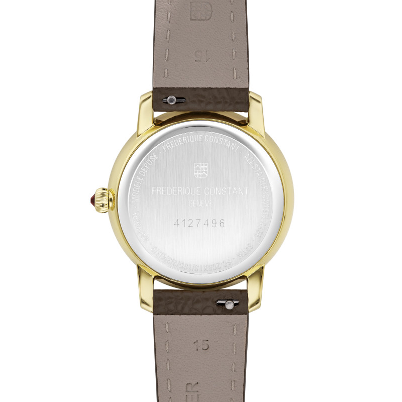Montre Slimline Ladies Moonphase FC-206RS1S5 - Frédérique Constant