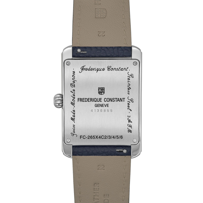 Montre Classics Carrée Calendar Moonphase FC-265S4C6 - Frédérique Constant