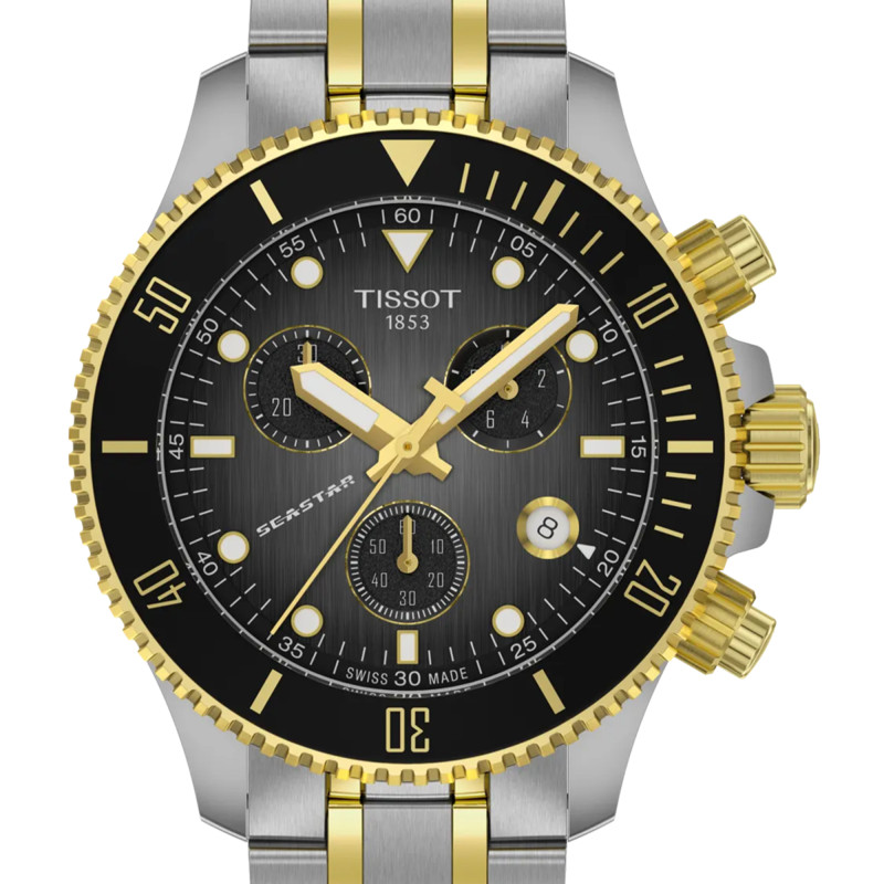 Montre Seastar 1000 Quartz Chronograph 38 mm T1202172206100 - Tissot