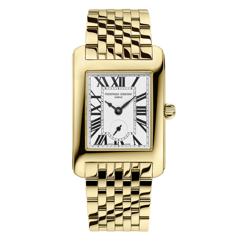 Montre classics Carree small seconds FC-235S2C5B - Frédérique Constant