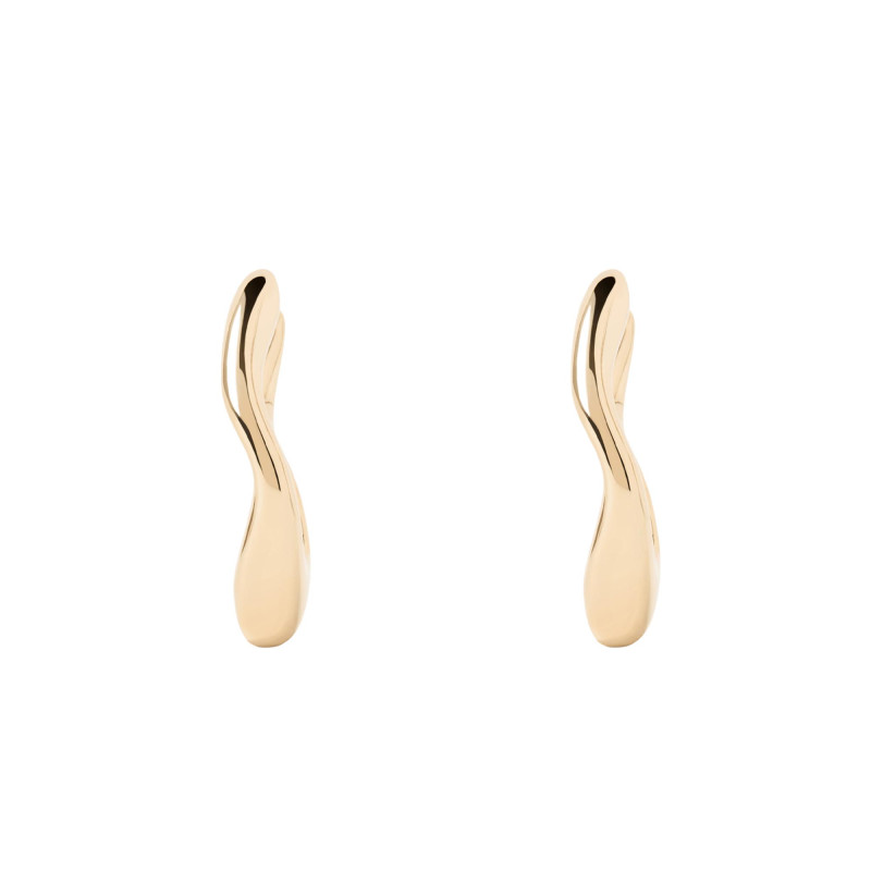 PROMO Boucles d'Oreilles Créoles Sense en Argent Doré - AR01-D62 - Pdpaola OCARAT.COM BIJOUTERIE N°1