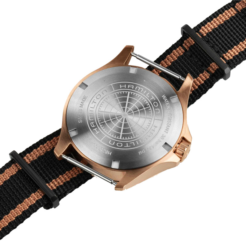 Montre Khaki Navy Scuba Auto GMT 43mm H82565930 - Hamilton