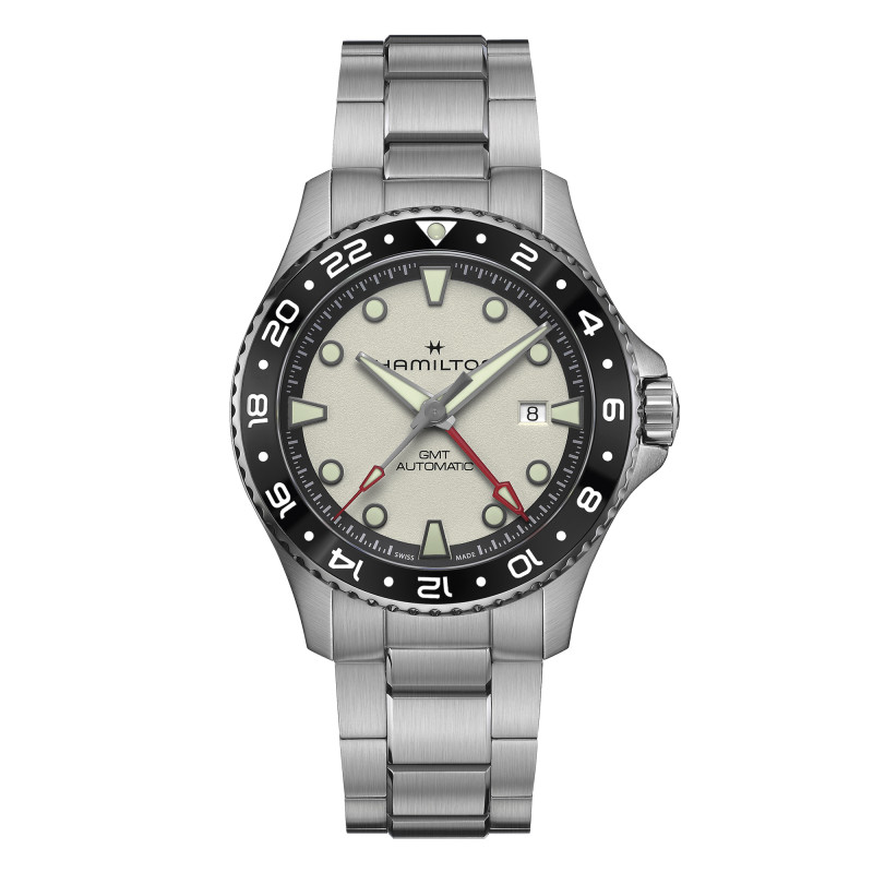 Montre Khaki Navy Scuba Auto GMT 43mm H82555150 - Hamilton