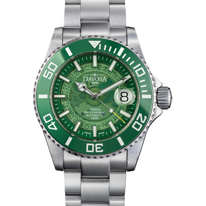 Montre Ternos Professional Nebulous Mystic Green 161.535.70 - Davosa