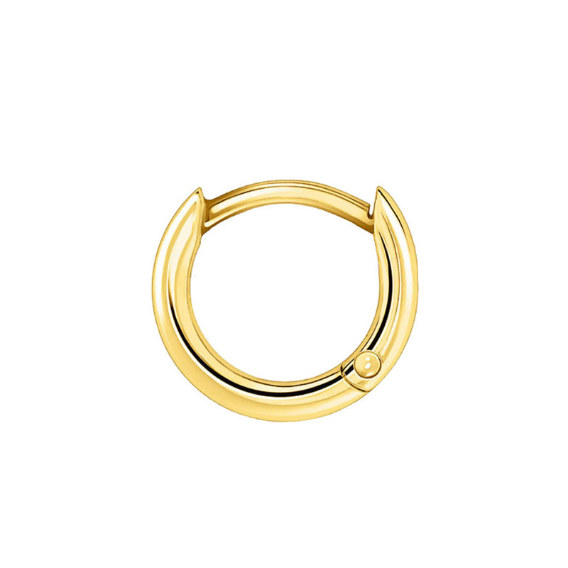 1 Boucle d'Oreille Créole Classic en Plaqué Or, Diamètre 12 mm ou 13,5 mm - CR660-413-39 - Thomas Sabo