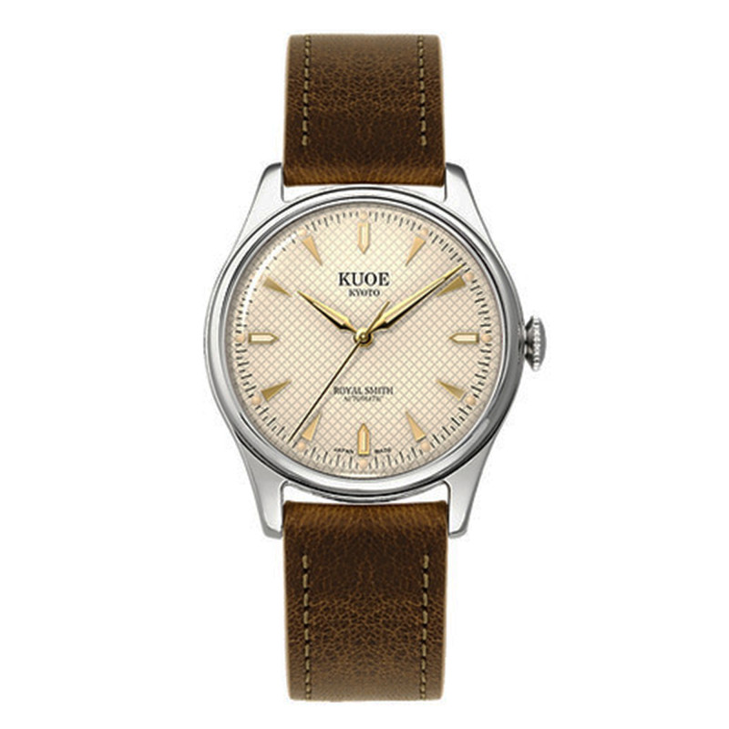 Montre Royal Smith 90-006 Silver Case Ivory Dial - Kuoe Kyoto