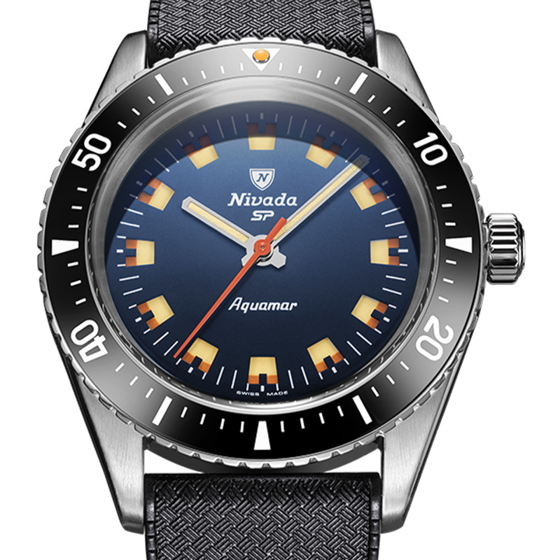 Montre Aquamar Blue 32074A - Nivada Grenchen