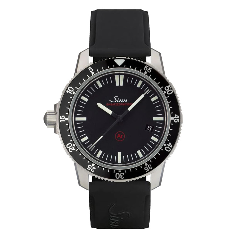 Montre EZM 3F bracelet silicone boucle ardillon - Sinn