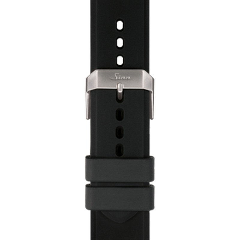 Montre EZM 3F bracelet silicone boucle ardillon - Sinn