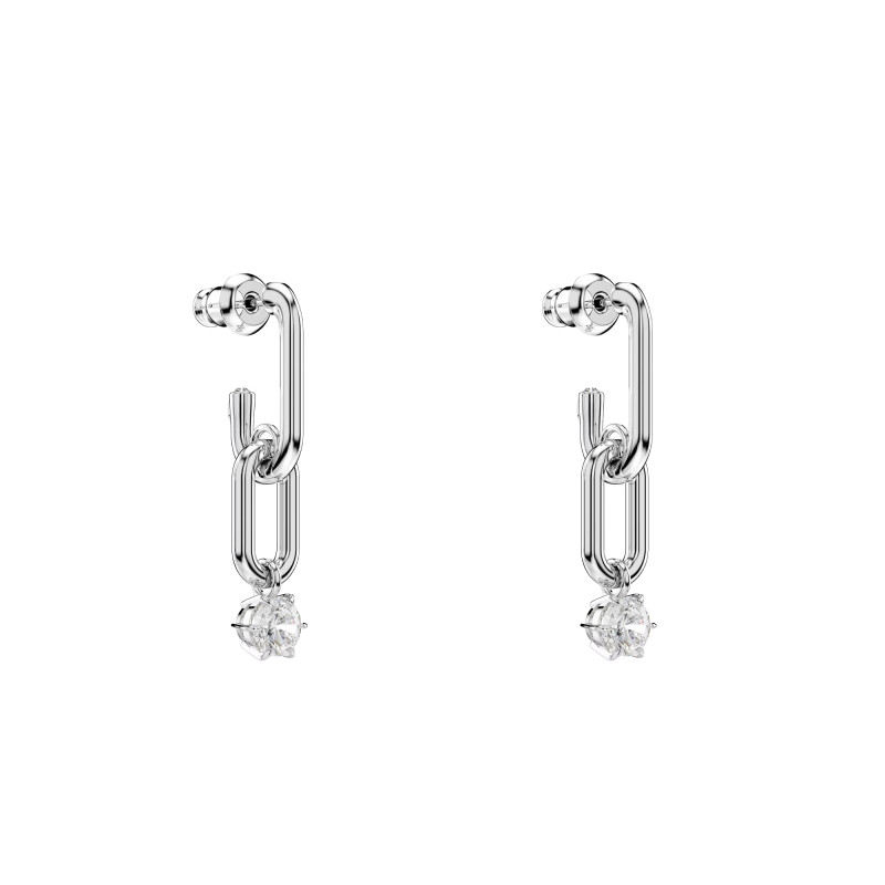 PROMO Boucles d'Oreilles Constella en Métal Rhodié & Cristaux Blancs - 5728584 - Swarovski OCARAT.COM BIJOUTERIE N°1