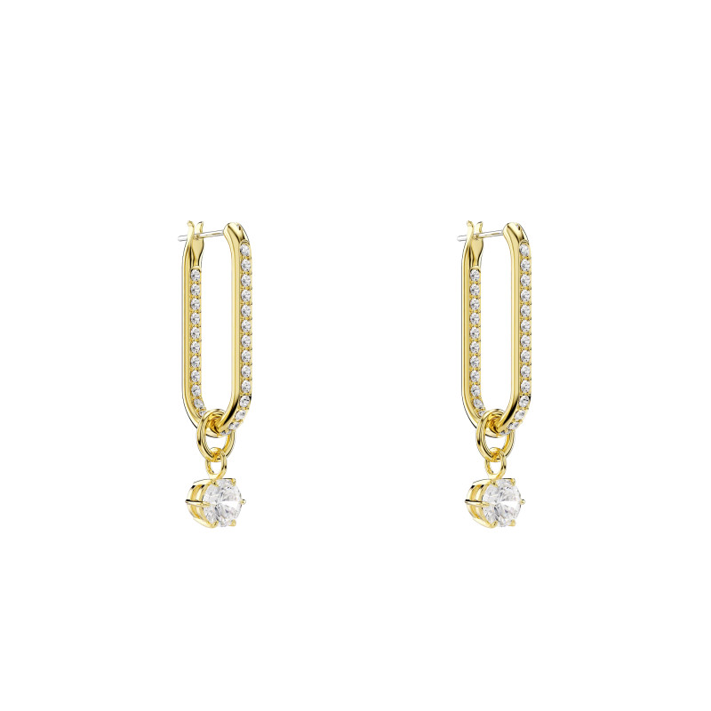 PROMO Boucles d'Oreilles Constella en Métal Doré & Cristaux Blancs - 5728587 - Swarovski OCARAT.COM BIJOUTERIE N°1