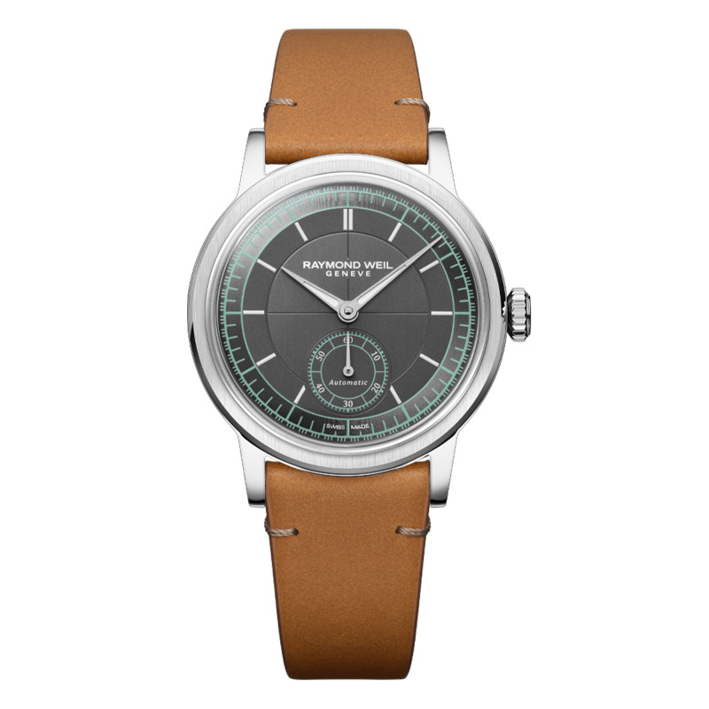 Montre Millésime Small Seconds 35 mm - Cadran anthracite - Raymond Weil