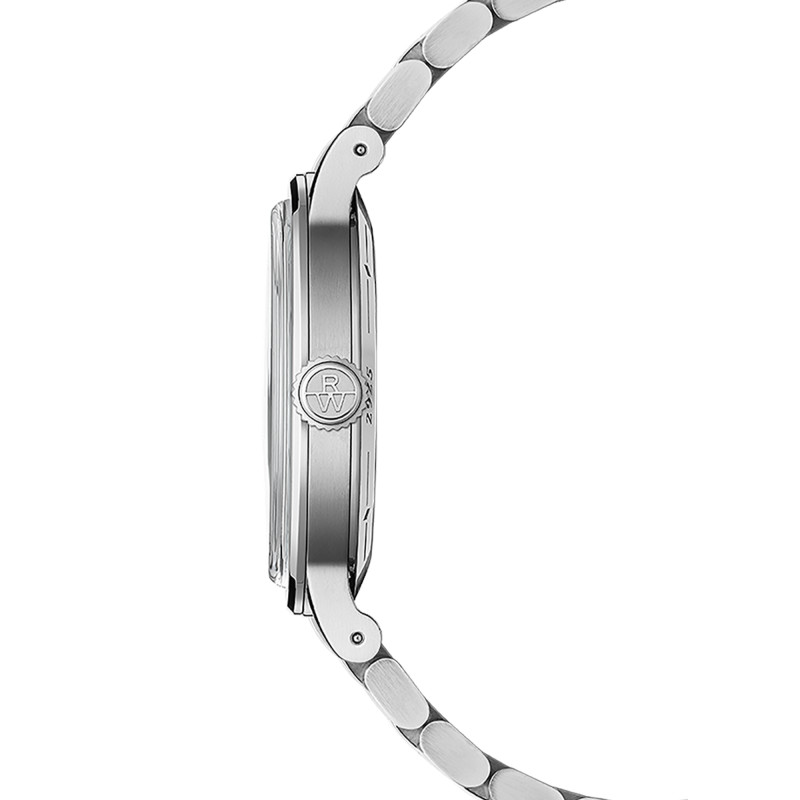 Montre Millesime Central Seconds 39 mm - Cadran argenté - Bracelet acier - Raymond Weil