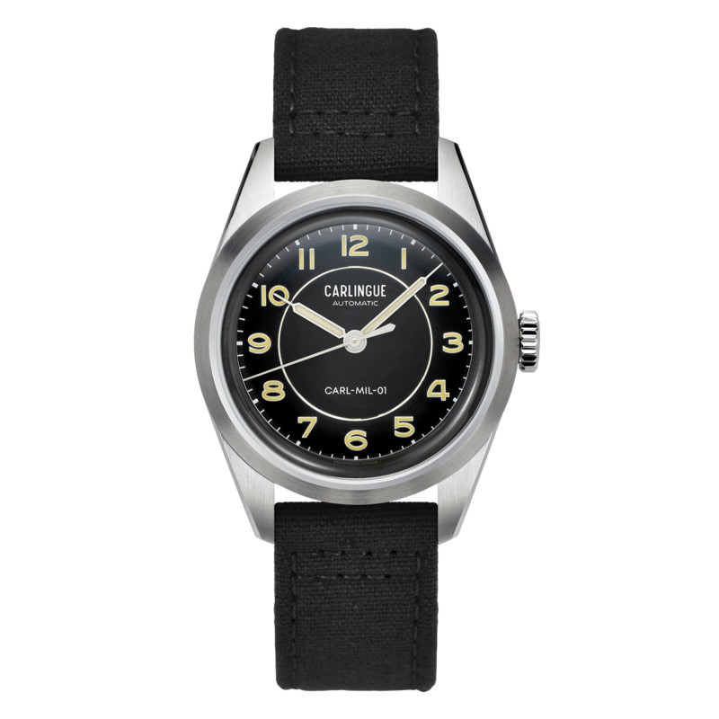 Montre Military 01 Noir CT-003-B - Carlingue