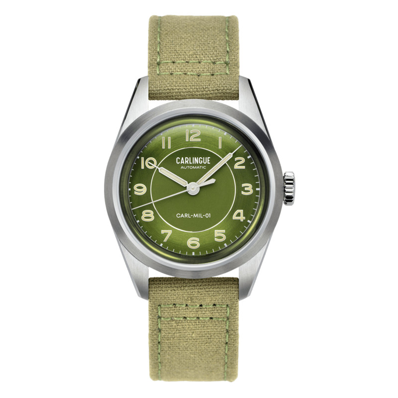 Montre Military 01 Vert CT-003-D - Carlingue