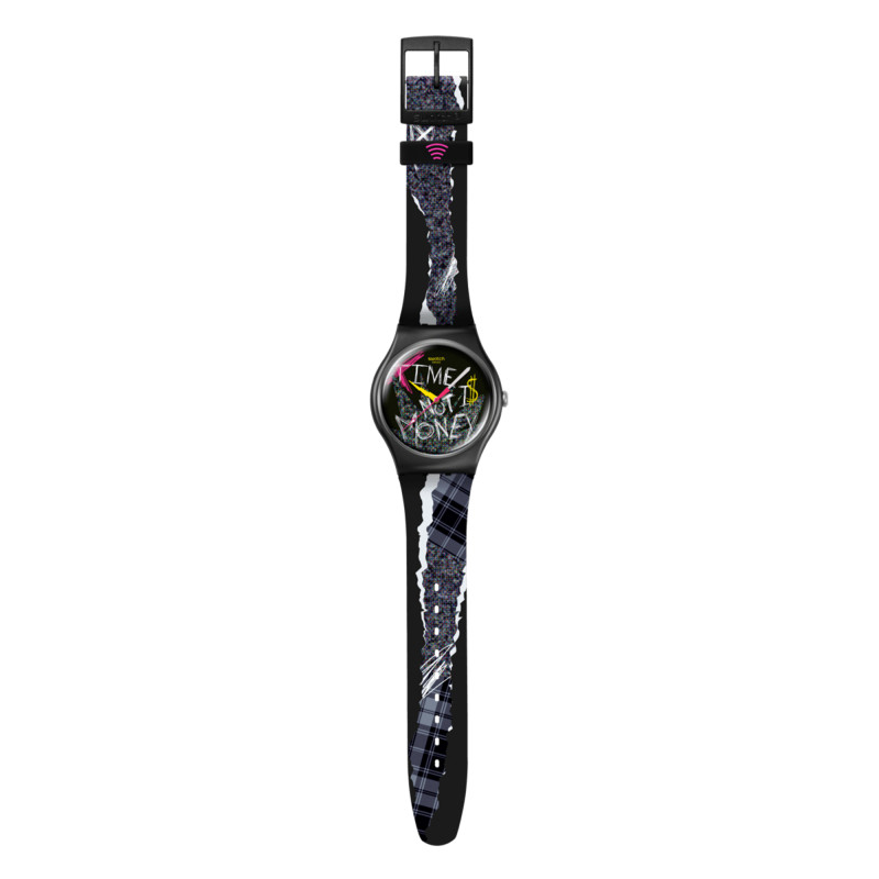 Montre Blank Check SO32B122-5300 - Swatch