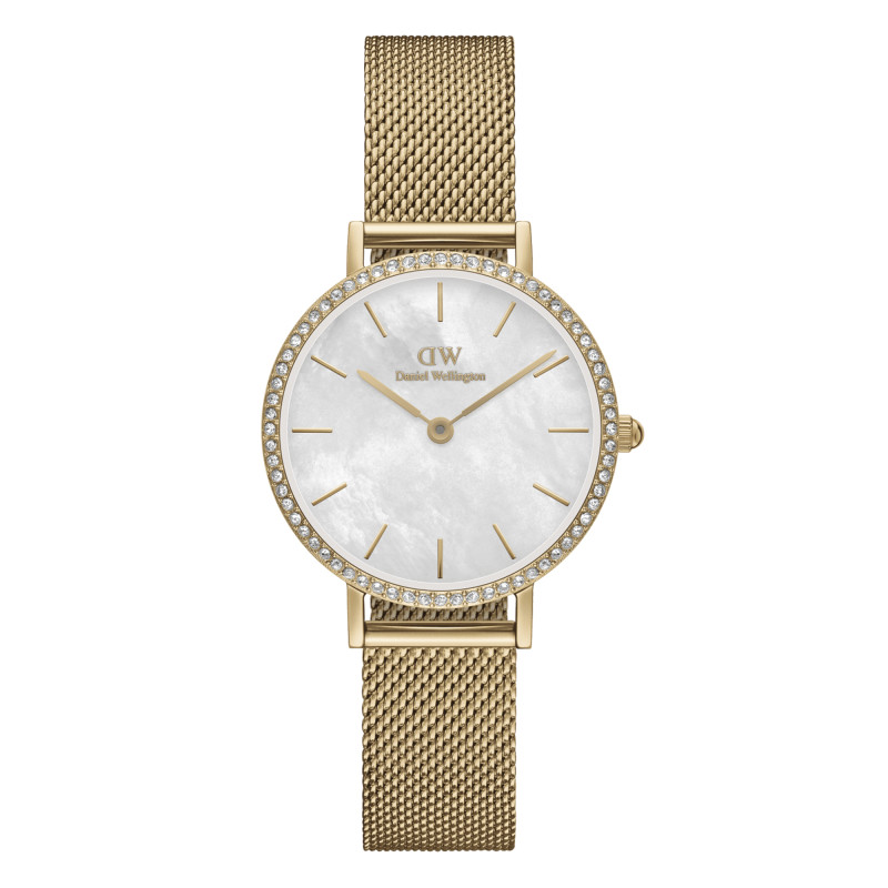 PROMO Montre Petite Lumine Bezel Evergold MOP DW00100662 - Daniel Wellington OCARAT.COM BIJOUTERIE N°1
