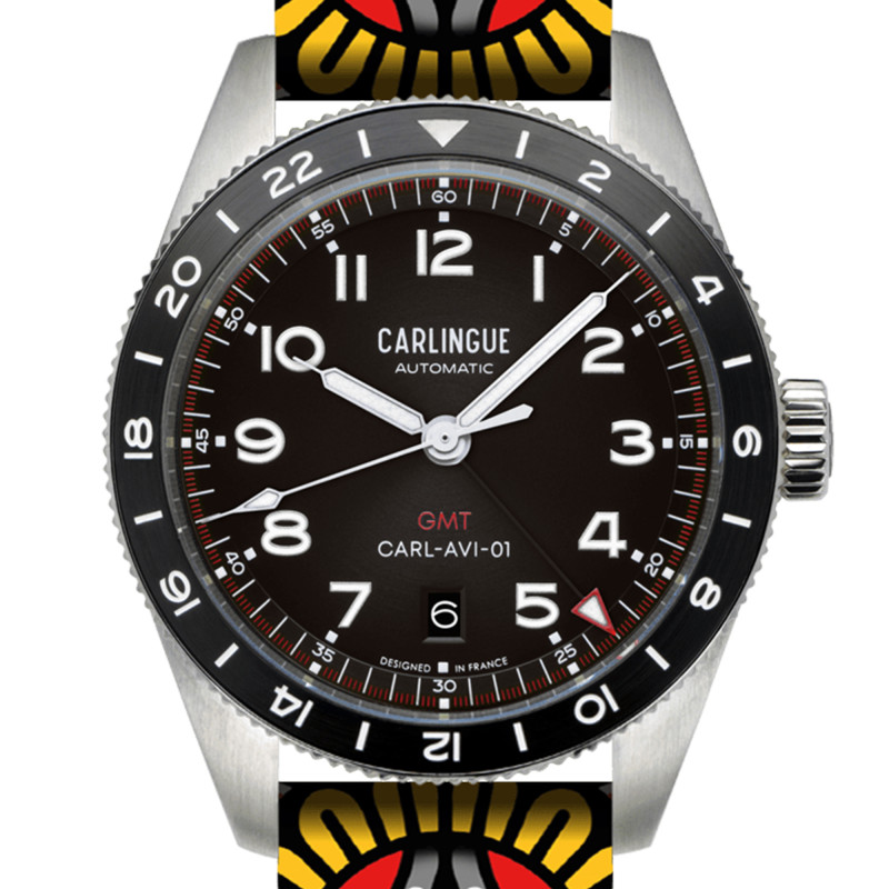 Montre Aviation 01 Mandala Tattoo CT-002-B / MANDALA - Carlingue