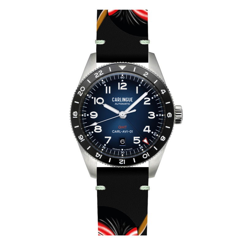 Montre Aviation 01 Il Diavolo Tattoo CT-002-C / IL DIAVOLO - Carlingue
