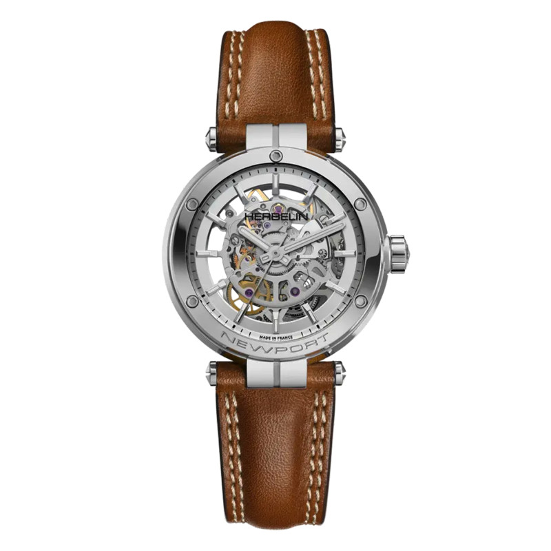 PROMO Montre Newport squelette 1658SQ12GD - Herbelin OCARAT.COM BIJOUTERIE N°1