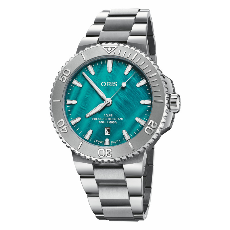 Montre Aquis Date New York Harbor II 01 733 7789 4187-Set - Oris