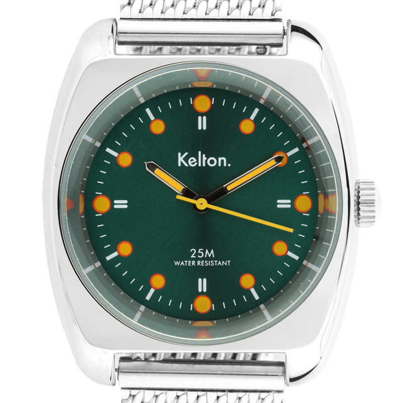 Montre RC 2 vert-orange Mesh 9122472 - Kelton