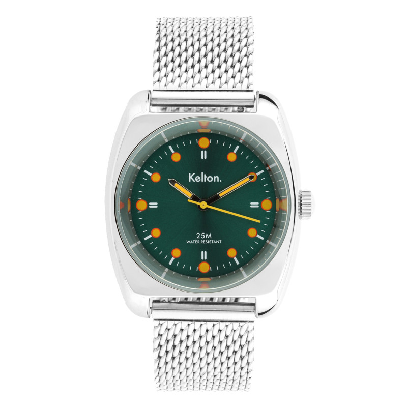 Montre RC 2 vert-orange Mesh 9122472 - Kelton