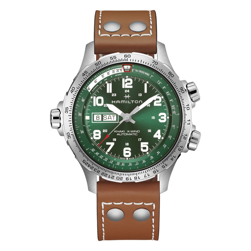 Montre Khaki X-Wind Day Date H77735560 - Hamilton