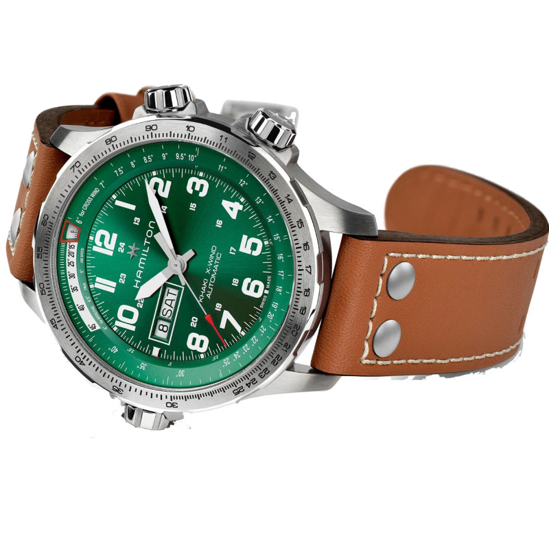 Montre Khaki X-Wind Day Date H77735560 - Hamilton