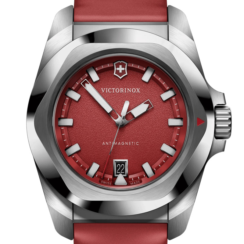 Montre I.N.O.X. Quartz 41 mm rouge 242029 - Victorinox