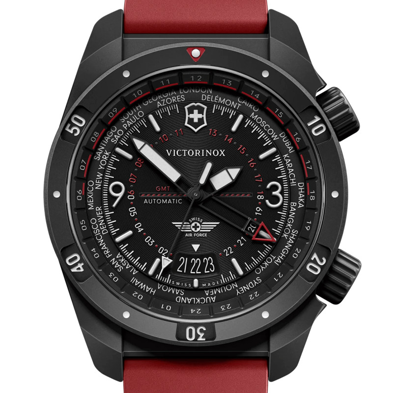 Montre Air Pro GMT Auto noir 242006 - Victorinox