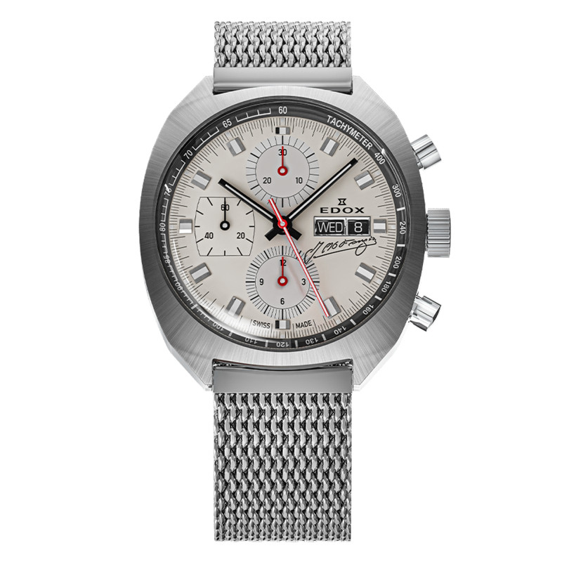 Montre Sportsman Automatic - Tribute to Fangio 01132-3G-BEAN - Edox