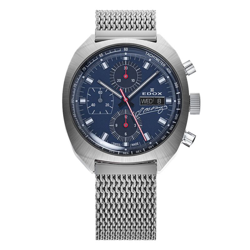 Montre Sportsman Automatic - Tribute to Fangio 01132-3BU-BUGN - Edox