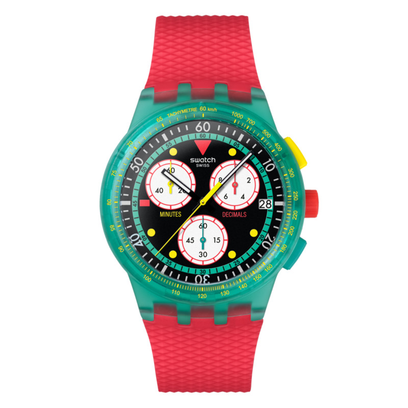 Montre Neon Emerald Chrono SUSG409 - Swatch