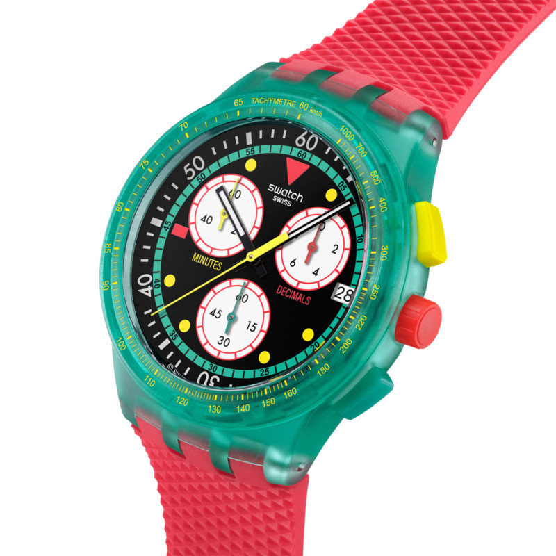 Montre Neon Emerald Chrono SUSG409 - Swatch