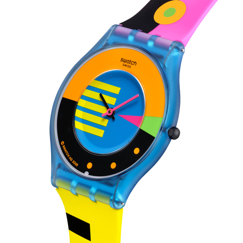 Montre Neon Flumotions SS08S101 - Swatch