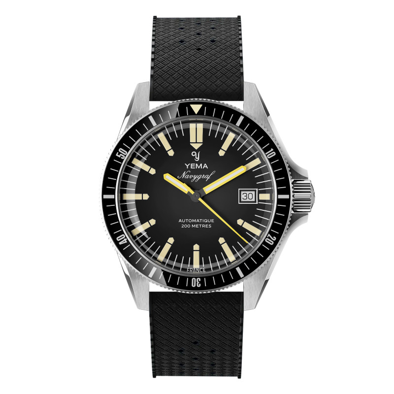 Montre Navygraf Heritage Noir - Yema