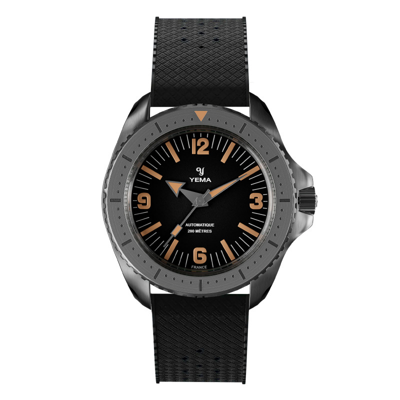 Montre Diver Noir - Yema