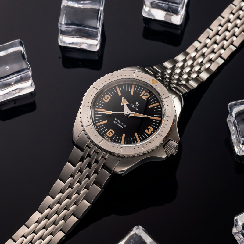 Montre Diver Noir - Yema