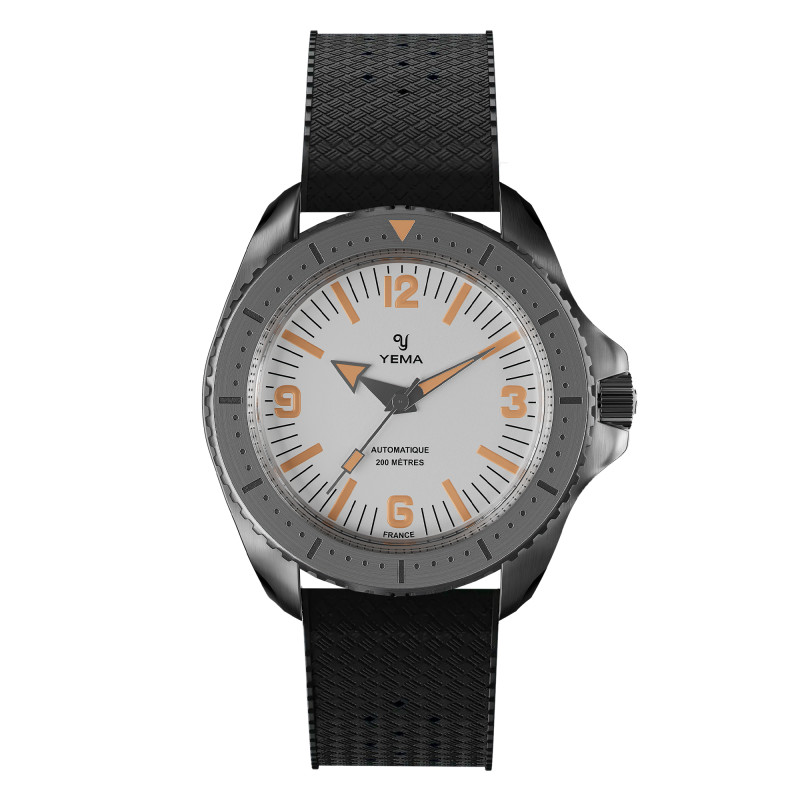 Montre Diver Blanc - Yema