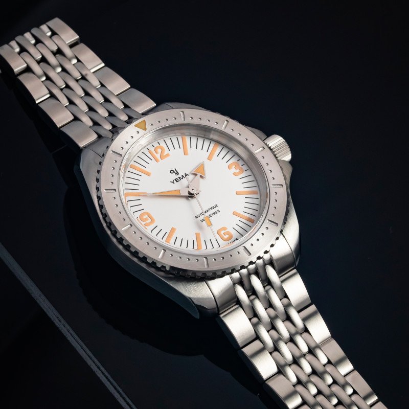 Montre Diver Blanc - Yema