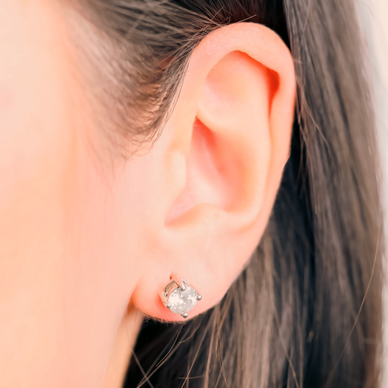 PROMO Boucles d'Oreilles en Platine & Diamants de Synthèse de 0,40 ct à 1 ct - Ocarat OCARAT.COM BIJOUTERIE N°1