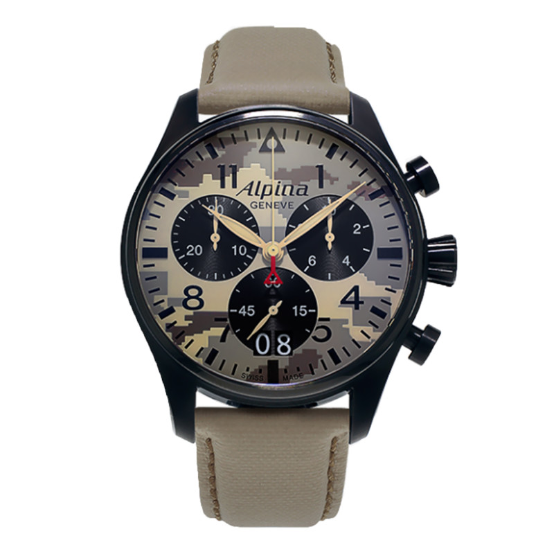 PROMO Montre Startimer Pilot Chronograph Camouflage AL-372MLY4FBS6 - Alpina OCARAT.COM BIJOUTERIE N°1