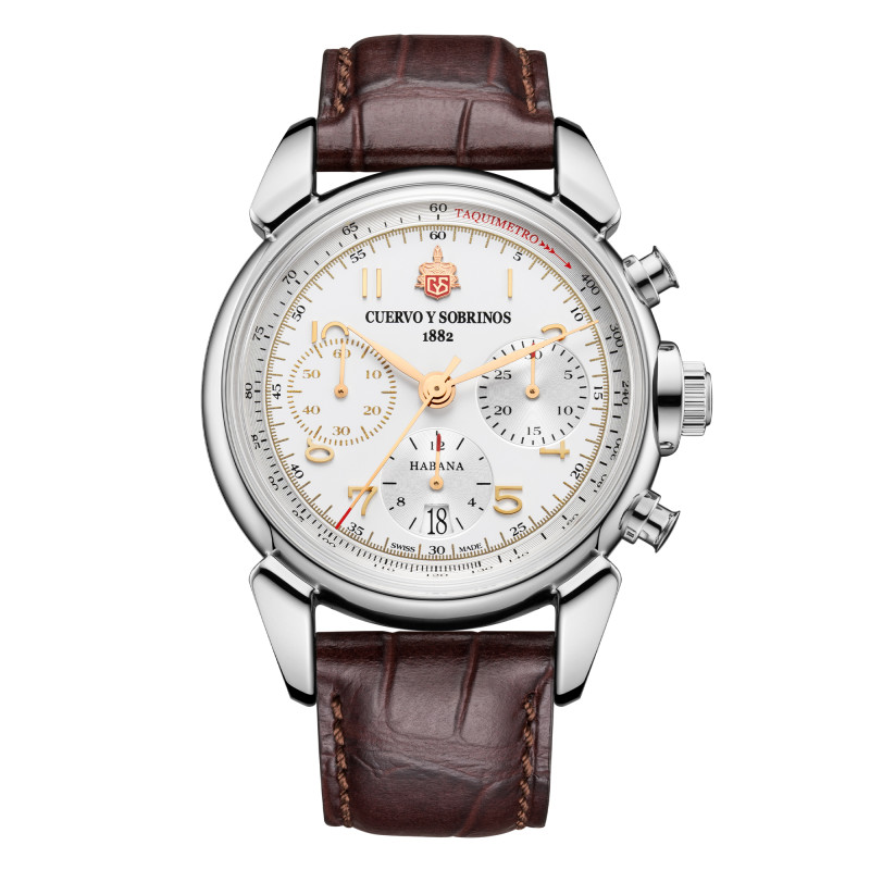 Montre Chronograph Heritage 3145.1HLE - Cuervo y Sobrinos