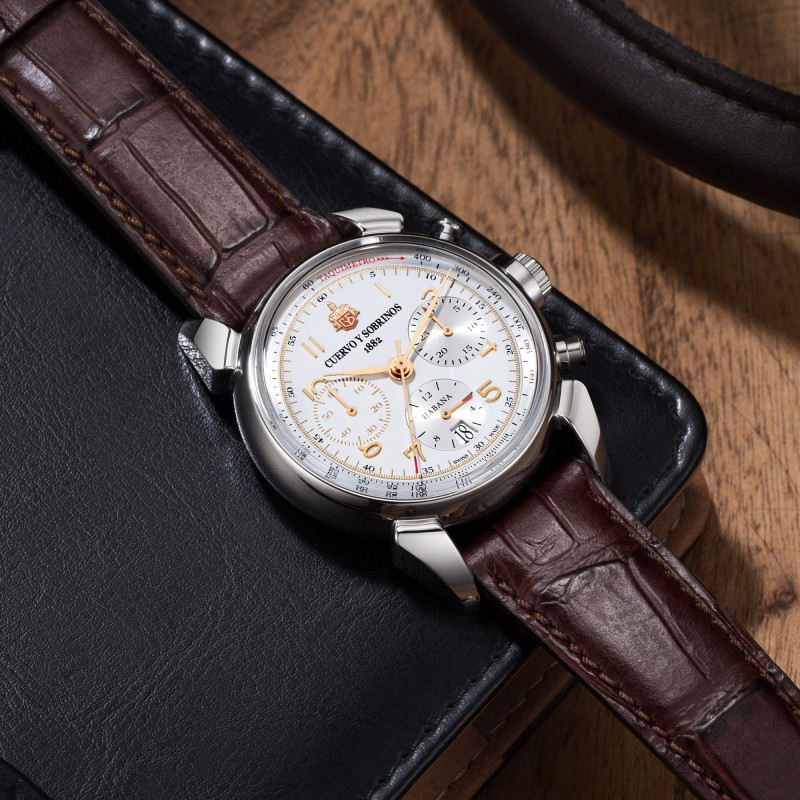 Montre Chronograph Heritage 3145.1HLE - Cuervo y Sobrinos