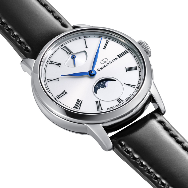 Montre M45 F8 Mechanical Moon Phase Hand Winding RE-BW0004S - Orient Star