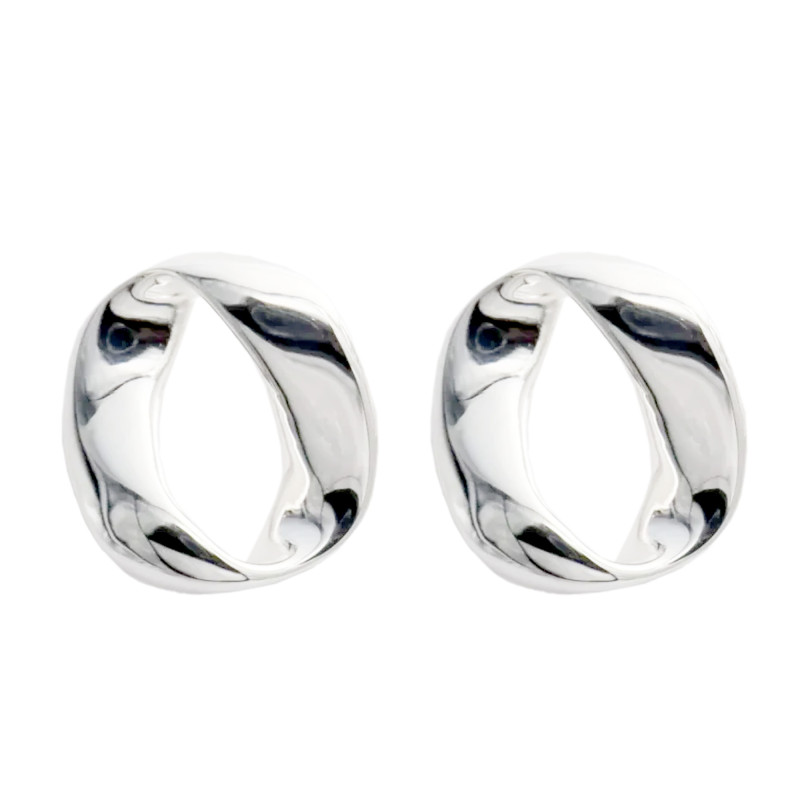 PROMO Boucles d'Oreilles Gourmettes en Argent 925 - Artemis OCARAT.COM BIJOUTERIE N°1