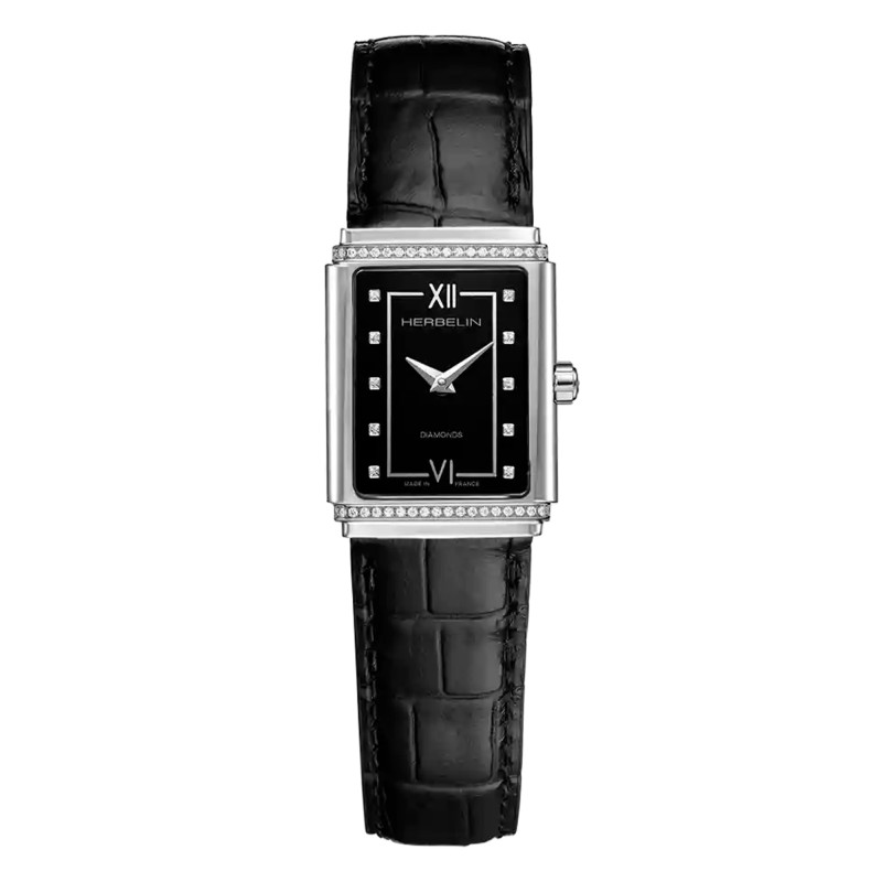 Montre Art Déco 1925's Dame 17577AP40Y84 - Herbelin